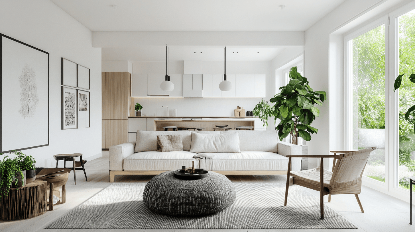 Belle photo d'un salon